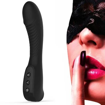 Moterų Masturbator Vibracijos Stick Dildo G-taško Orgazmą, Klitoris Massager Sekso Žaislas