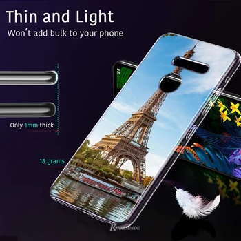 Londonas, Paryžius, Eifelio bokštas LG W30 W10 V50S V40 V50 V30 K50S K40S K30 K20 Q60 Q8 K7 K6 G8 G6 G7 ThinQ Telefono dėklas