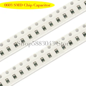 91pF 910 2% 50V 0603 NP0 C0G SMD Chip Kondensatorius 100VNT/DAUG