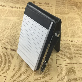Sąsiuvinis A7 Nešiojamų Metalinis Tušinukas Mažas Užrašų Knygeles Kietais Retro Padengti Odos Mini Pocket Book Prarasti Notepad Raštinės Reikmenys