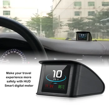 Borto Automobilių Elektronikos Universalus P10 OBD2 HUD Protingas, Skaitmeninis Matuoklis, Automobilio Navigatorius, Automobilinis Saugiai Head Up Display Diagnostikos Įrankis