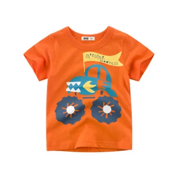 Xiaying Smlie Vaikams dėvėti naujo stiliaus vasaros 2019 Vaikų drabužiai gali būti wholesaled Berniukai Mados trumpomis Rankovėmis T-shirt