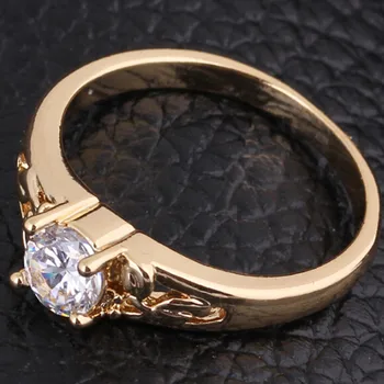 Žiedai Pasiūlyti Kristalų Bauda Cirkonis Moterų Papuošalai Paprastumo Valentino Dieną Nuotaka Vestuvių Žiedas Prabangus Romantiškas Žiedai Moterims