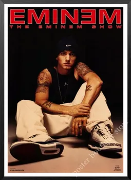 Eminem plakatai,8 mylia, plakatas,Hip-Hop reperis, Dainininkas Eminemas plakatas kraft popieriaus, dekoratyvinės sienų lipduko