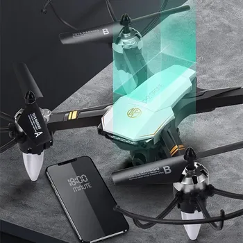 4K HD aerofotografija RC Drone 18mins Ištvermės Aukštis Priežiūros Begalvis Režimas Kritimo Atsparumo Nuotolinio Valdymo Quadcopter