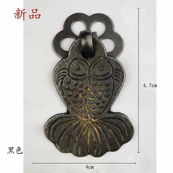 [Haotian vegetaras] Kinijos vario rankena antikvariniai stalčiaus rankena žymeklį kiekvienais metais daugiau nei HTQ-008