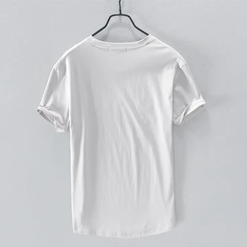 Vasarą naujos prekės Italija marškinėliai vyrams, atsitiktinis o-neck t marškinėliai vyrams mados kvėpuojantis marškinėlius mens siuvinėti marškinėliai vyrams camisa