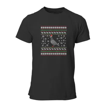 Balandžių Bjaurusis Kalėdų Marškinėliai - Balandžiai Kalėdų Dovana, didmeninės Drabužių Porų Atitikimo Punk Cosplay Viršūnes Tshirts 6903