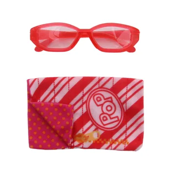 Nauja raudona akiniai tinka 18 colių Amerikos lėlės ar 43cm lėlės vaikams dovanų/tik parduoti akinius n394