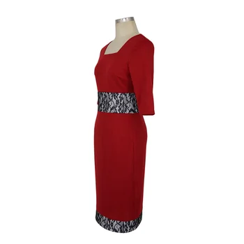2018 Vėliau kaip iki Moterų Mados SummerDress Plius Dydis 3XL raudona Pusė Rankovės Atsitiktinis Suknelės Europos Stiliaus Q60