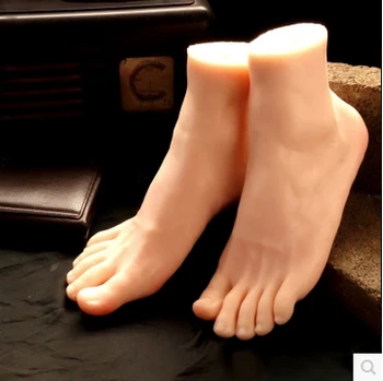 Nemokamas Pristatymas!! Aukščiausio Lygio Mados Naujo Stiliaus Silikono Vyrų Manekeno Kojų, Ekranu Pardavimas