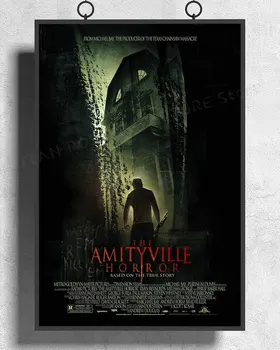 H437 Šilko Plakatas Namų Dekoravimo Amityville Horror Movie SS Ryan Reynolds Melissa George Philip Sienos Meno Kalėdų Dovana