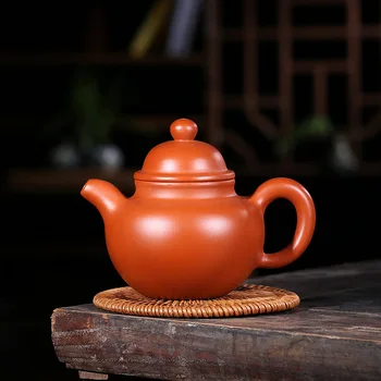 Premium 350ml Raudonos Molio arbatinukas Menų,Rankų darbo Kolekcija Yixing Zisha Kongfu Boccaro Keramikos Filtras Infuser,specialios dovanos