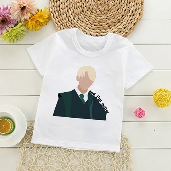 Draco Malfoy kūdikių berniukų drabužiai animacinių filmų e kawaii girl anime abbigliamento bambina drabužius paauglių