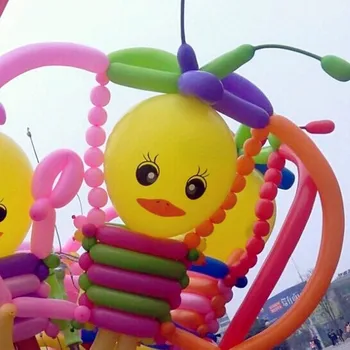 100 Vnt./daug Šalies Prekių Sustorėjimas, Geltona Antis Balionai 10 Colių Pearl Animacinių filmų Antis Balionas,vaikų Šalis, Pripučiamų Žaislų