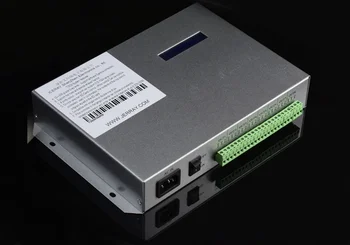 T-300K T300K led pikselių RGB valdiklis PC on-line pikselių spalvotas Valdytojas PER PC SD Kortelė 8 uostų 8192 pikselių ws2811 ws2801