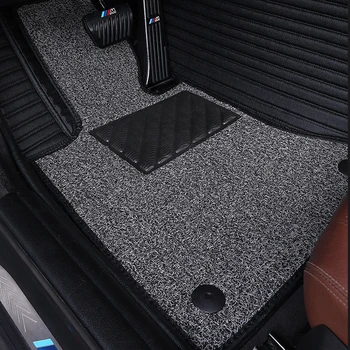 Individualizuotos automobilių grindų kilimėliai Cadillac ATS CTS XTS SRX SLS Escalade SCALADE CT5 CT6 XT4 XT5 XT6 3D bet kokiu oru kiliminė danga, grindų linijinės
