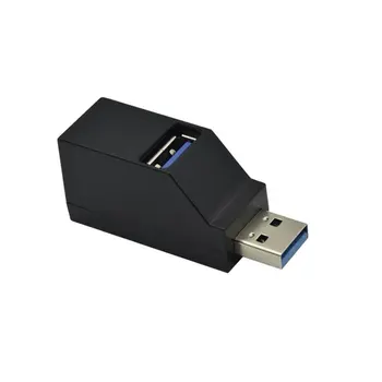 Mini USB 2.0/3.0 Hi-Speed Multi Port USB Hub Splitter Hub Adapteris, Skirtas PC Nešiojamų Kompiuterių kietieji Diskai