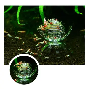 Akvariumas Multi-funkcija Špinatai Narve Moss Ball Sausas Spinachl Šėrimo Maisto Dubenėlį