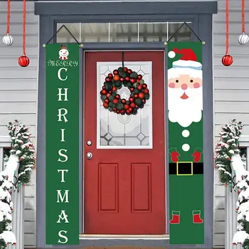 Linksmų Kalėdų Sveiki Durų Kabo Reklama Papuošalai Kalėdų Papuošalų, Namų Lauko Kalėdų Dekoro Naujųjų Metų