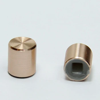 Aliuminio lydinys paspauskite Mygtuką perjungti bžūp Skersmuo 8.8 mm aukštis 10mm Maitinimo jungiklis priedai champagne gold 10vnt