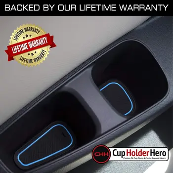 CupHolderHero Honda Civic Priedai 2016-2021 Premium Užsakymą Interjero neslidus Stabdžių Dulkių Puodelio Laikiklis Įdėklai, Grupinio Centras