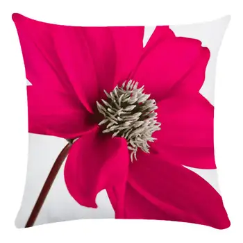 45cm*45cm, Ryškių spalvų Spalvinga gėlių modelio super minkšta pagalvėlė padengti ir sofa pagalvės užvalkalą Namų dekoratyvinės pagalvės dangtelis
