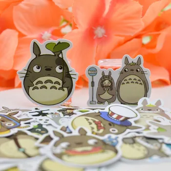 35pcs Japonijos Mielas Totoro Lipdukai Dienoraščio Sąsiuvinis Popieriaus Paketą Dekoratyvinis Scrapbooking 