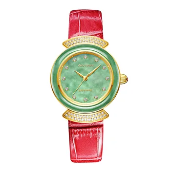 Nauji moteriški Žiūrėti Prabanga Lady Laikrodis Kūrybos Jade Moteris laikrodžiai Kvarco Jade-Ultra plonas Dial Karšto Pardavimo Asmenybės 2019 Mergaitė Žiūrėti