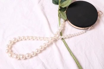 Peties Dirželis Pearl Decoratio Naujas Ponios Saldus Vieno Dirželio Moterų Reikmenys Dekoratyviniais Diržo Paketas Nereguliarus zawalcowany pearl