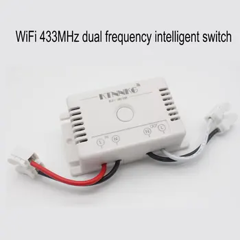 AC220V 1Gang 433Mhz su touch wall nuotolinio valdymo TUYA WIFI ir RUSIJOS gali būti naudojami tuo pačiu metu, Tinka forChandelier,lampLED