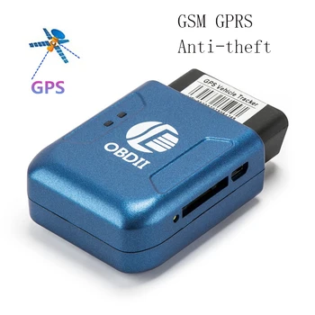 2018 GPS tracker TK206 OBD2 Realiu Laiku GSM Quad Band Anti-theft Vibracijos Signalas Mini GSM GPRS transporto priemonių gps Tracker Sekimo OBD II
