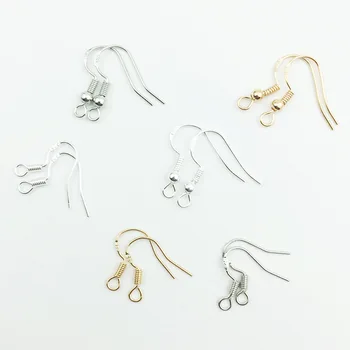100vnt 925 sidabro KC gold anti-alergijos PASIDARYK pats lankelis earnail eardrop aksesuarų, rankų darbo auskarai auskarai medžiaga