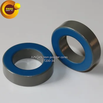 T200-34 Geležies milteliai, šerdys, magnetinis žiedas, magnetinio branduolių, indukcinis magnetinio branduolių