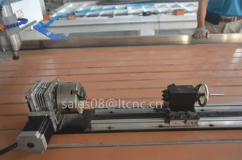 Jinan gamyba, Graviravimas CNC Staklės/Baldų Pramonės, Naudojant Medienos apdirbimo CNC Router 1325 su Rotaciniu Tvirtinimo Įtaisas