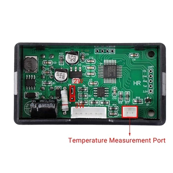 DC Daugiafunkcį Matuoklis 0-120V 30A LCD Ekranas Dvikryptis Įtampos Srovės Maitinimo Pajėgumai Energetikos Temperatūros Testeris
