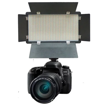 Fotografija 600 LED Granules, Vaizdo Šviesos Lempa Skydelyje 3300K-5600K 40W 3600LM Pritemdomi Fotoaparato Vaizdo DV Kameros