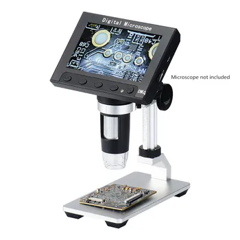 G600 Aliuminio Lydinio Stovas Laikiklis Laikiklis Kėlimo Paramą 32-34MM Skaitmeninis Mikroskopas USB Mikroskopas, Elektroninis Didintuvas