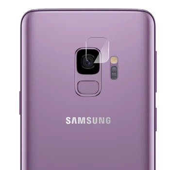 Welsely Plonas HD Skaidrus Galiniai Atgal Fotoaparato Objektyvas Gynėjas Padengti Grūdinto Stiklo Plėvelė Samsung Galaxy S9 S9 Plus priedai