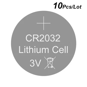 Ličio Moneta Ląstelių Baterija CR2032 BR2032 CA14 DL2032 EA2032C ECR2032 KCR2032 KECR2032 KL2032 L14 L2032 LF1/2V sąrašo versiją, rfa-35 5004LC 2032
