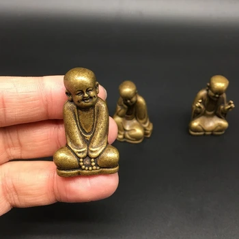 Surinkimo Kinijos Vario Raižyti Mažai Vienuoliai Zen Budistų Vienuolis Giesmė Raštus Kišenėje Buda Mini-Buda Išskirtinį