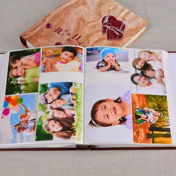 400 Kišenės Interleaf Didelis Pajėgumas Foto Albumo Vestuvių Kūdikių Nuotraukų Albumą 5 6 7 Colių Nuotraukas