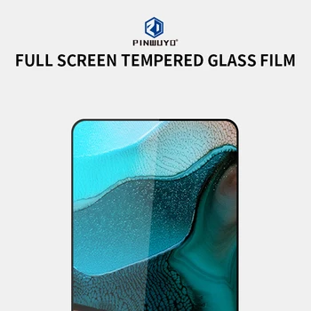 Visiškai padengti KOLEGA Redmi K30 Pro Stiklas grūdintas filmas spalvų screen protector, Stiklo KOLEGA Redmi K30 grūdinto Stiklo Plėvelės