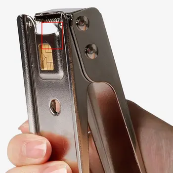 Lengva Veiklos Standartinio Micro SIM Kortelę į Nano SIM Supjaustyti Cutter 