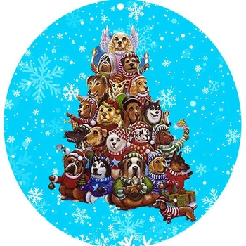 Kalėdų Medžio Namas Turas Kortelės Kalėdų Papuošalai Kalėdų Eglutė Pakabukas