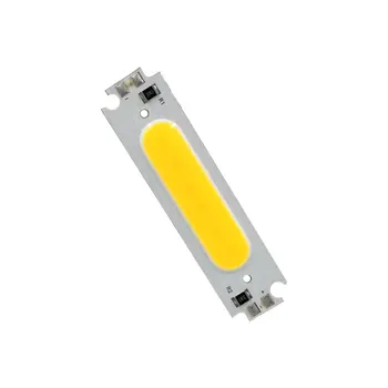 60*15mm 12V 2W COB LED Šviesos Juostelės Flip Chip 6cm Spalvinga LED Lemputė Auto Lempos Namo Apdaila Apšvietimas 