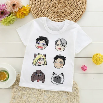 Jurijus ant Ledo didelis sesuo, paauglių ir paaugliams marškinėliai t trumpas vasaros grafikos anime kostiumas abbigliamento bambina tee berniukai