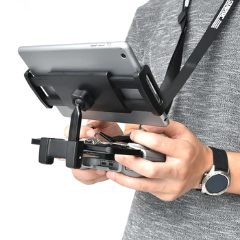 Nuotolinio Valdymo Tablet Telefono Turėtojas Stovėti Lengvas Pratęstas Apkabos, Reguliuojamas Atramos už DJI Mini 2/Mavic AIR2