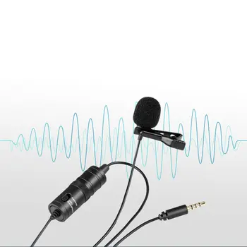 Įrašo Apykaklės Mikrofonas M1 Anglų Kalba Pažangi Triukšmo Mažinimo Live Vaizdo Įrašymo Dainas Patogus Mikrofonas