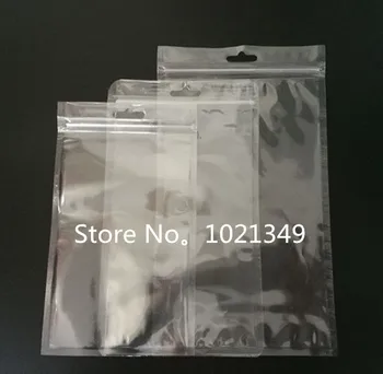 3000pcs13.5*24cm Zip-lock aišku, Savęs Sandarinimo Plastikinės pakuotės Maišelis Įvairenybės Saugojimo Neperšlampamas maišelis maišeliai su užtrauktuku zip-lock poly bag